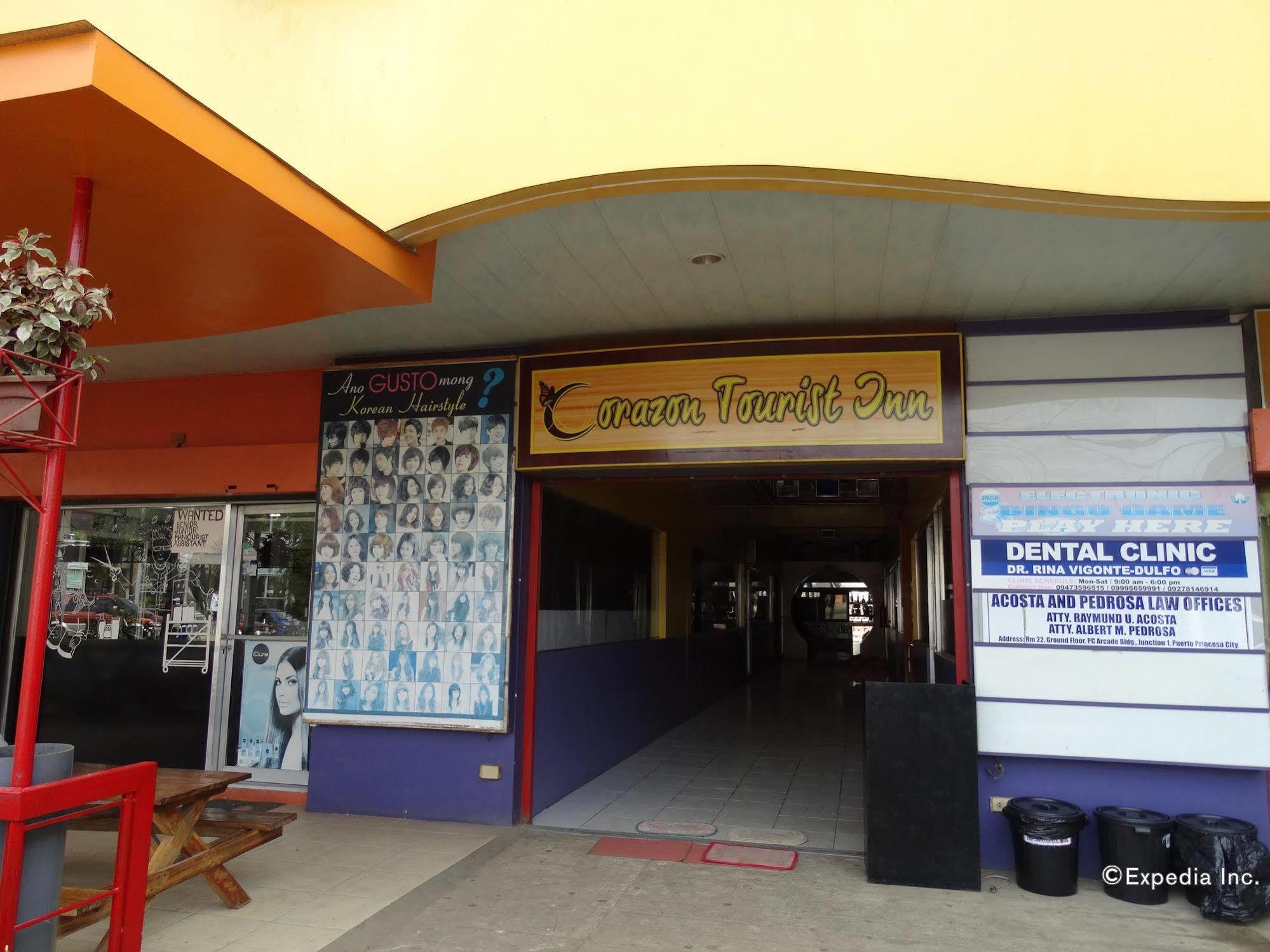Corazon Tourist Inn Puerto Princesa Exterior foto